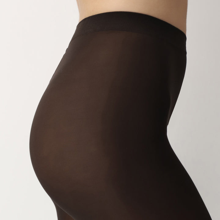 All color tights, 50 den, Brun