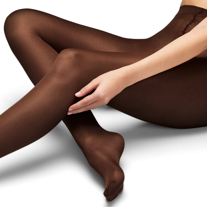 Opaque Brillante, 40 den, Brun