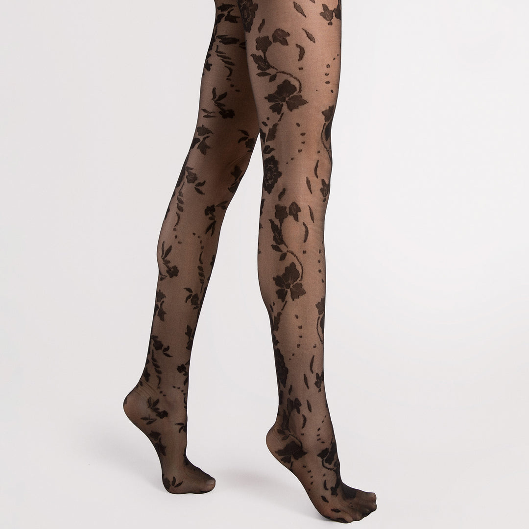 Flores, 20 den, Svart