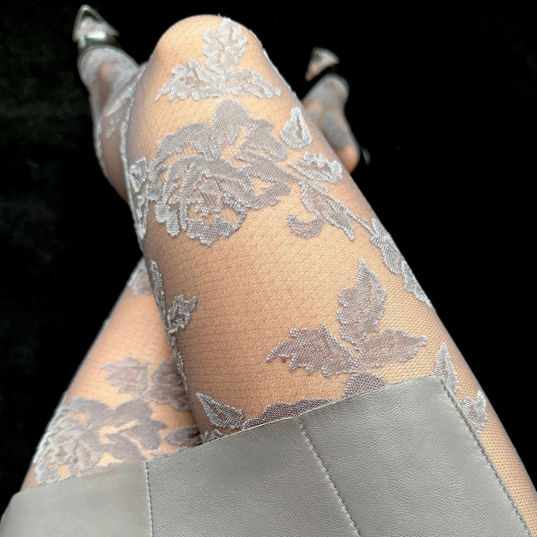 Patricia, 30 den, Grå blommig