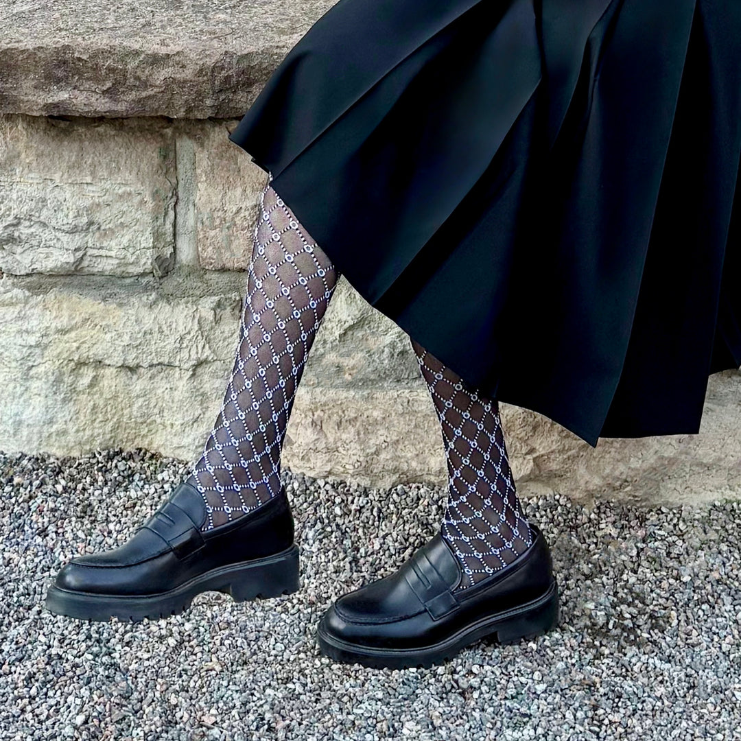 Geometry 20 den, Svart & Vit