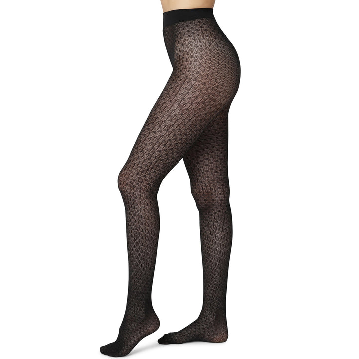 Mönstrade strumpbyxor