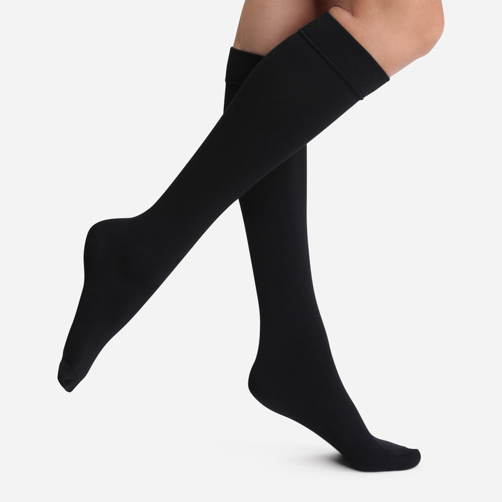 Thermo Polaire knästrumpor, Svart