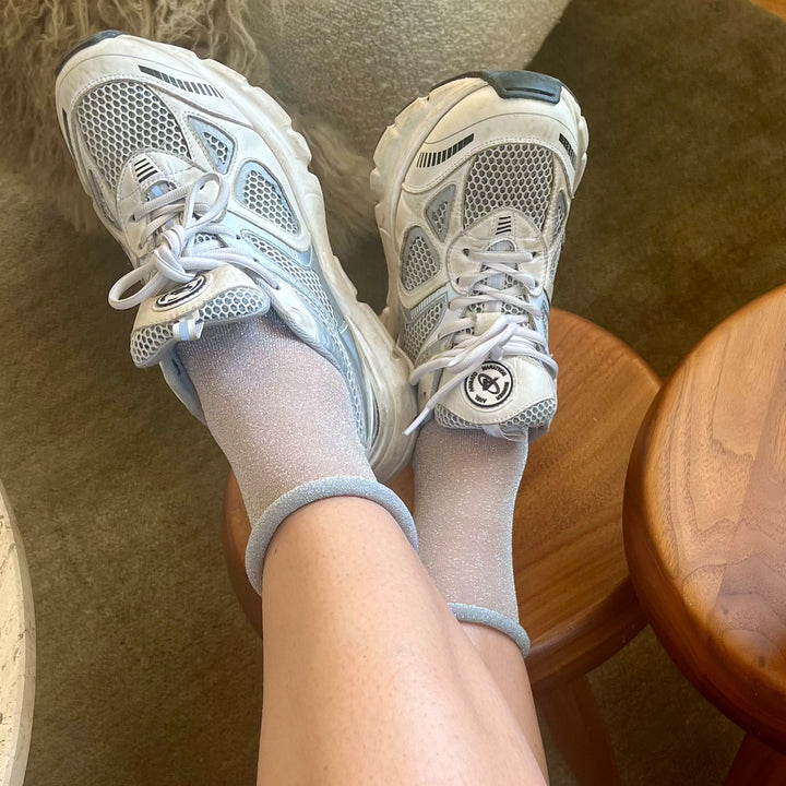 Shimmer Sock, Silver