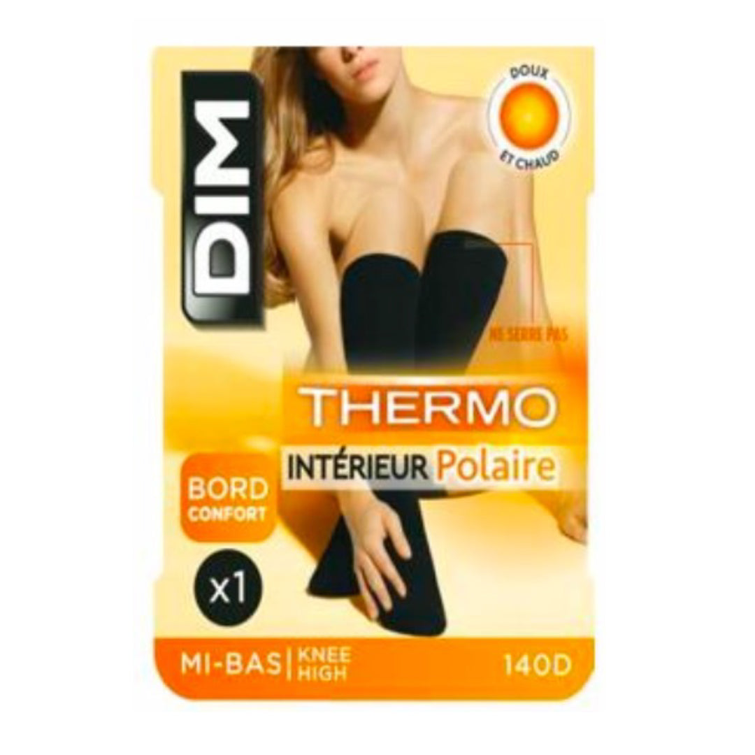 Thermo Polaire knästrumpor, Svart