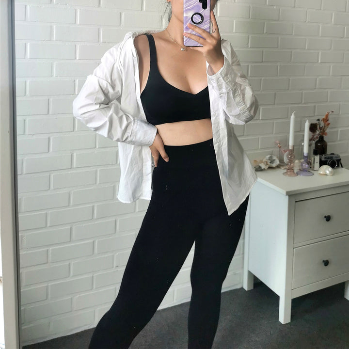 Bambu Leggings, Svart